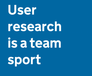 user research team sport